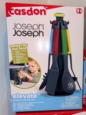 Casdon Joseph Joseph Elevate 6-piece utensil set